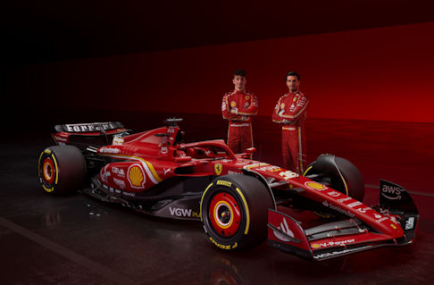 Ferrari - La Ferrari SF-24 di Formula 1  la terza vettura della nuova generazione ad effetto suolo introdotta due anni fa