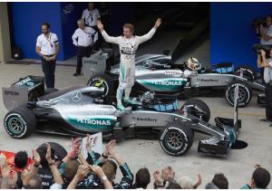 Nico Rosberg dominio assoluto nel Gran Premio del Brasile