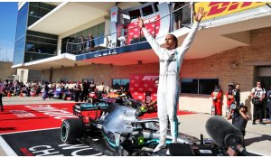 Nel GP degli Stati Uniti Lewis Hamilton si laurea campione del Mondo