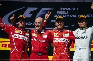 GP di Ungheria trionfo stellare per la Ferrari