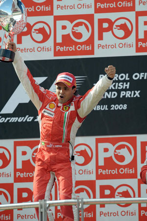 F1-Felipe Massa: La Ferrari vincer in Turchia