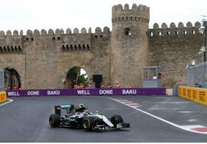 Prima vittoria e Grand chelem di Rosberg in Arzebaigian