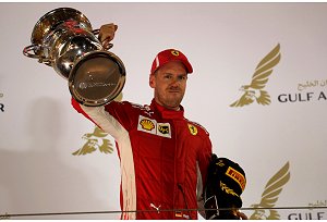 In Bahrain trionfo stellare di Sebastian Vettel che compie unaltro capolavoro