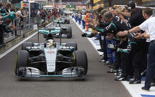 Spa-Francorchamps: vince Hamilton per una doppietta Mercedes
