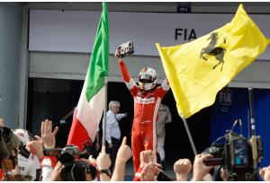 Trionfo Ferrari, Sebastian Vettel stravince beffando la rivale Mercedes