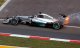 GP Ungheria: la Mercedes di Hamilton in fiamme