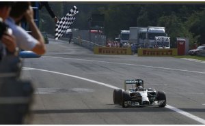 Autodromo di Monza super vittoria di Lewis Hamilton