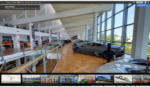 Il Museo di Automobili Lamborghini  visitabile anche su Google Maps