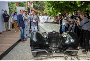 Villa dEste 2022: il titolo di Best of Show alla Bugatti 57 S