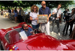 Villa dEste 2022: Maserati A6GCS MM vince il premio ASI
