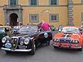 Lancia Aurelia B 20 nera e la Lancia racing red lAsiautoshow 2012