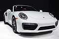 Porsche 911 Turbo S Cabriolet supercar world debut at the 2016 NAIAS of Detroit