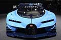 Bugatti Vision Gran Turismo calandra al Salone di Francoforte 2015