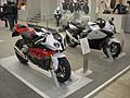 Le moto BMW S-1000 RR e la BMW K1300S al Motodays 2012