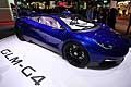 Supercar Glm G4 luxury electronic vehicle in Paris Motor Show 2016
