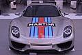 Porsche 918 Spyder Martini calandra al Supercar Roma Auto Show 2014