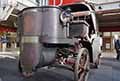 Veicolo storico La Mancelle a 2 cilindri macchina a vapore del 1878 del Mauto ad Auto e Moto dEpoca 2023 presso Bologna Fiere prima edizione